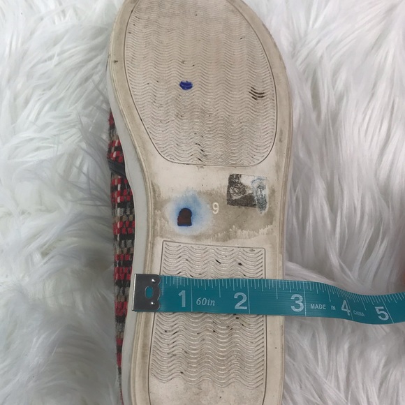 Plaid Anthropologie J/Slides - Picture 8 of 8